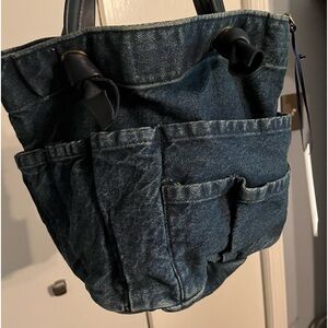 Clare V denim bag